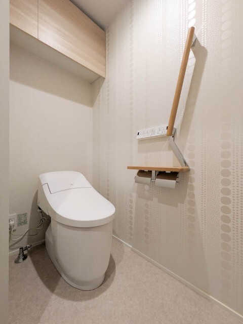 トイレ　写真は別部屋のものです。