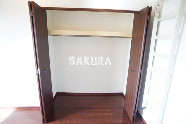 収納　お荷物の多い方でも安心のクローゼット付き♪