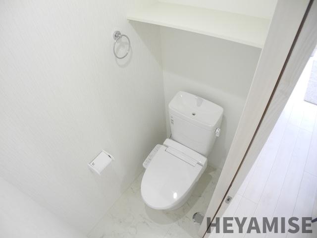 長崎電軌本線 平和公園駅 徒歩8分 8階建 築9年のトイレ写真