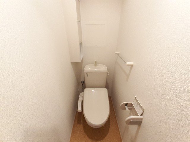 トイレ　ゆったりとした空間のトイレです