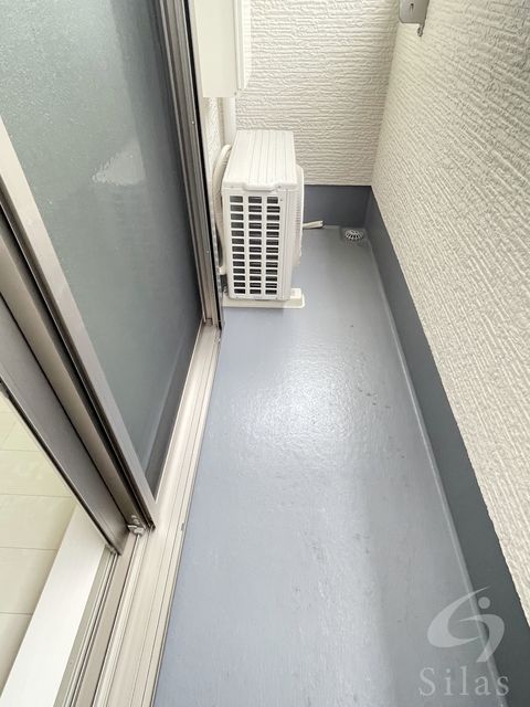 バルコニー　同仕様施工