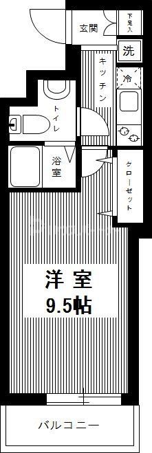 ファーストコート赤羽の間取り写真