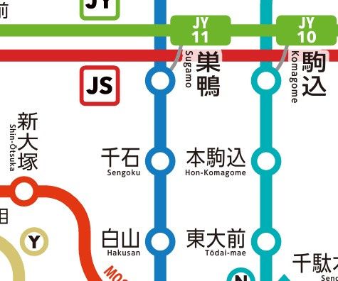 眺望　☆路線図☆