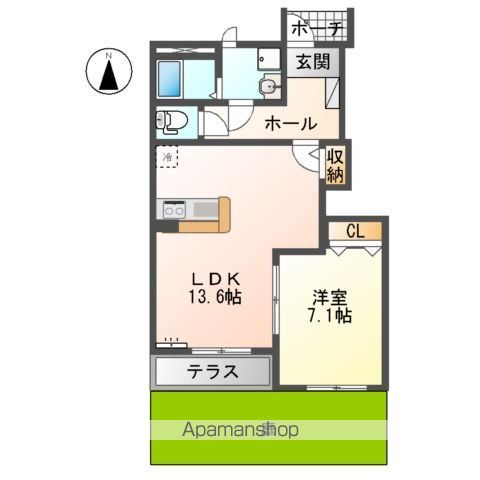 ラコルタの間取り写真