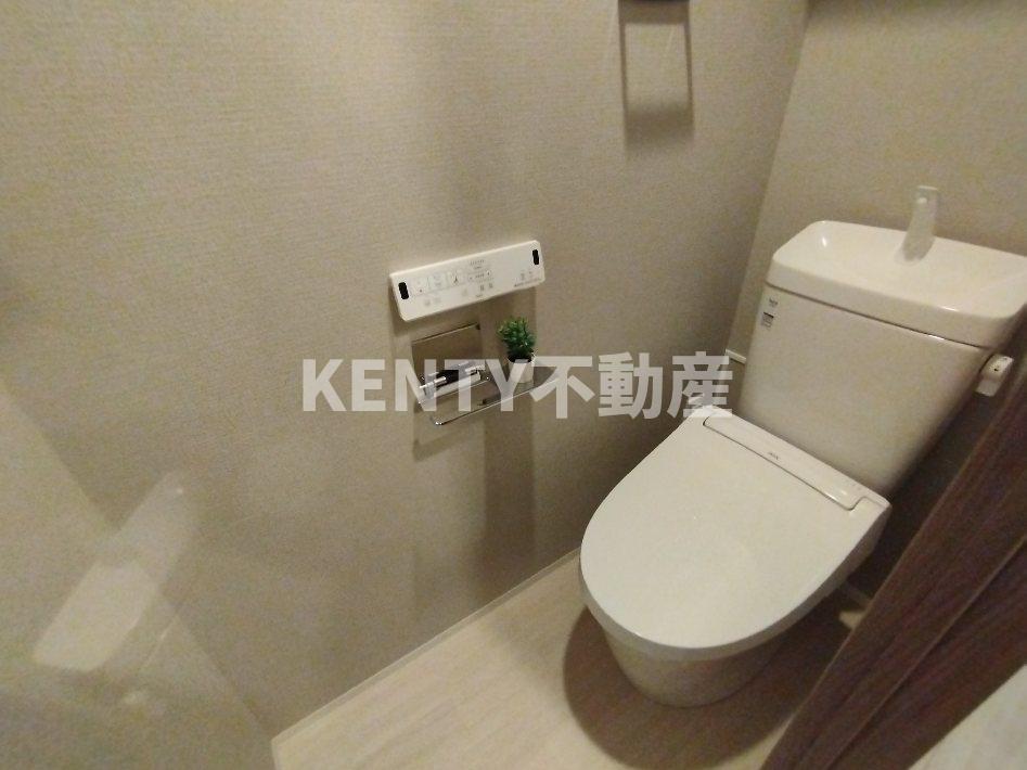トイレ　ゆったりとした空間のトイレです