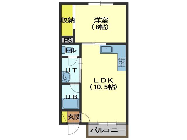 チェリーパーク五稜郭の間取り写真