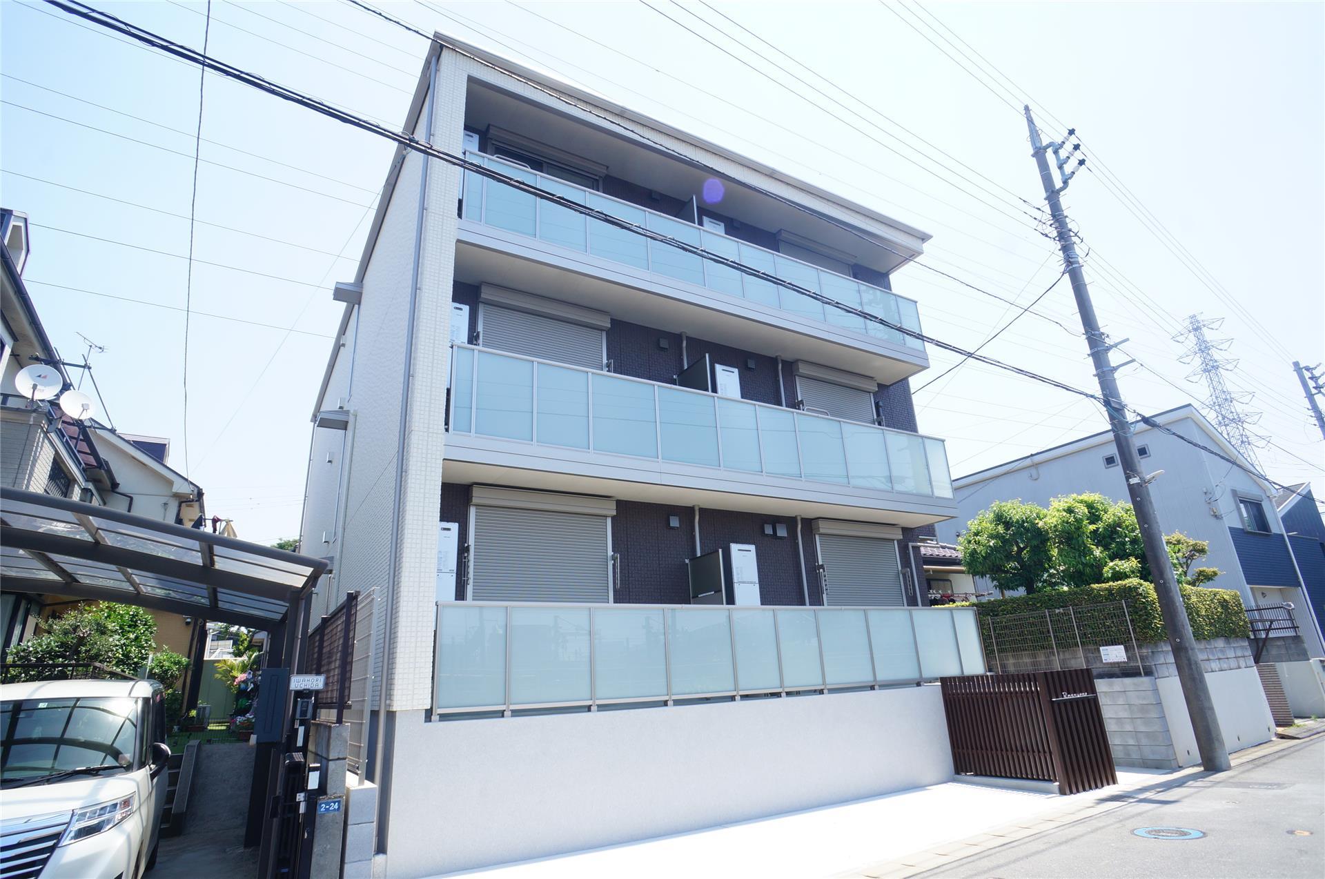 建物外観　積水ハウスのシャーメゾン物件です。