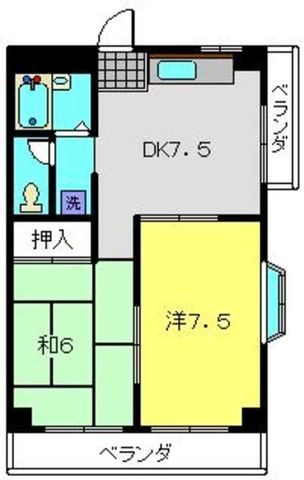 荒井ビルの間取り写真