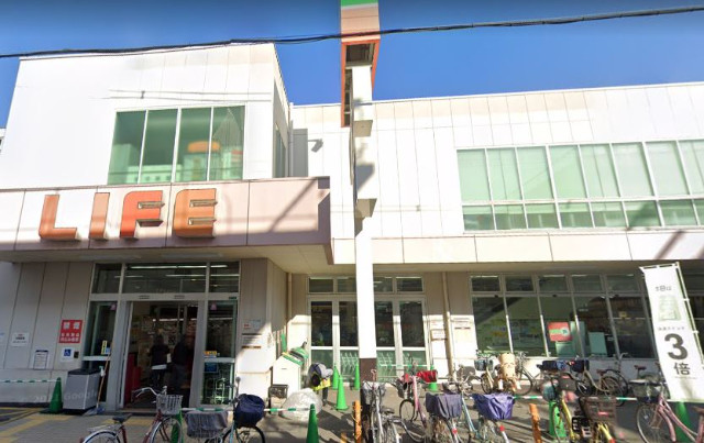 スーパー　ライフ 新深江店（スーパー）まで445m