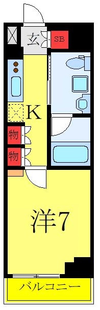 KDXレジデンス中板橋の間取り写真