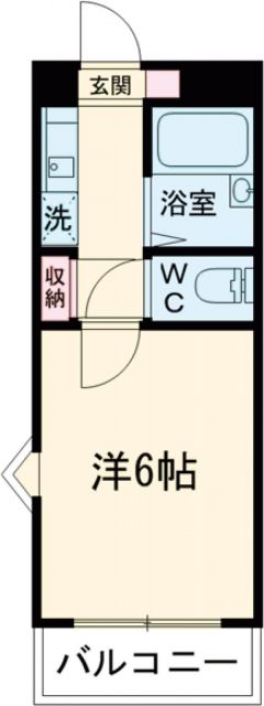 共立リライアンス豊田A棟の間取り写真