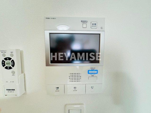 セキュリティ　※室内画像は別号室のもの