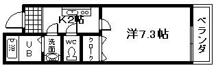フジパレス下池田パセオの間取り写真