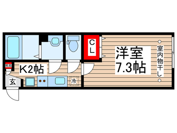 アンクラス船橋の間取り写真