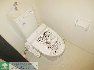 東急多摩川線 矢口渡駅 徒歩7分 7階建 築12年のトイレ写真