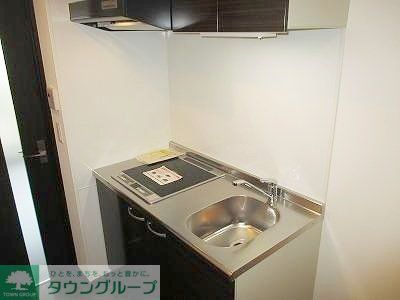 東急多摩川線 矢口渡駅 徒歩7分 7階建 築12年のキッチン写真