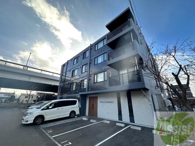 建物外観　札幌市東区北３４条東「メニーズコート新道東」