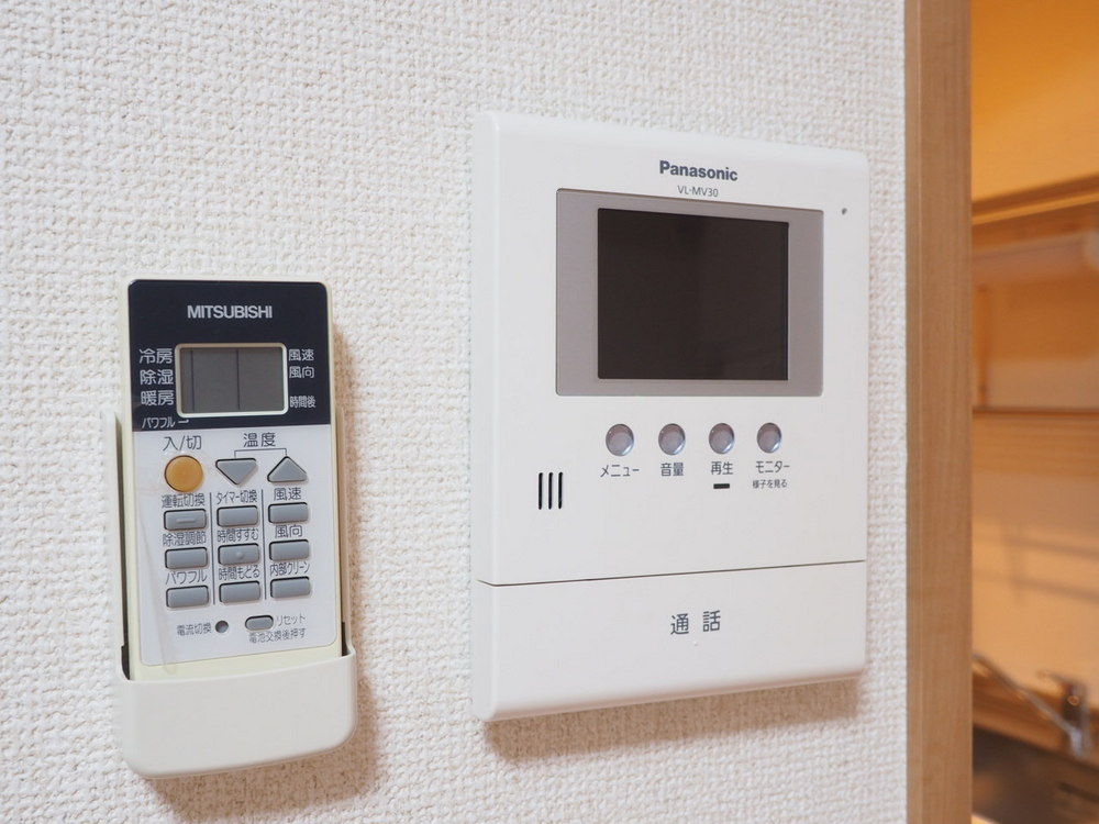 セキュリティ　☆来訪者が確認できるＴＶモニタホン☆