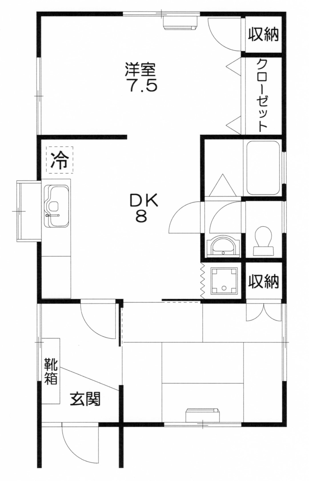 コーポオノの間取り