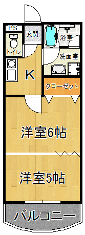 カサメントさとうの間取り