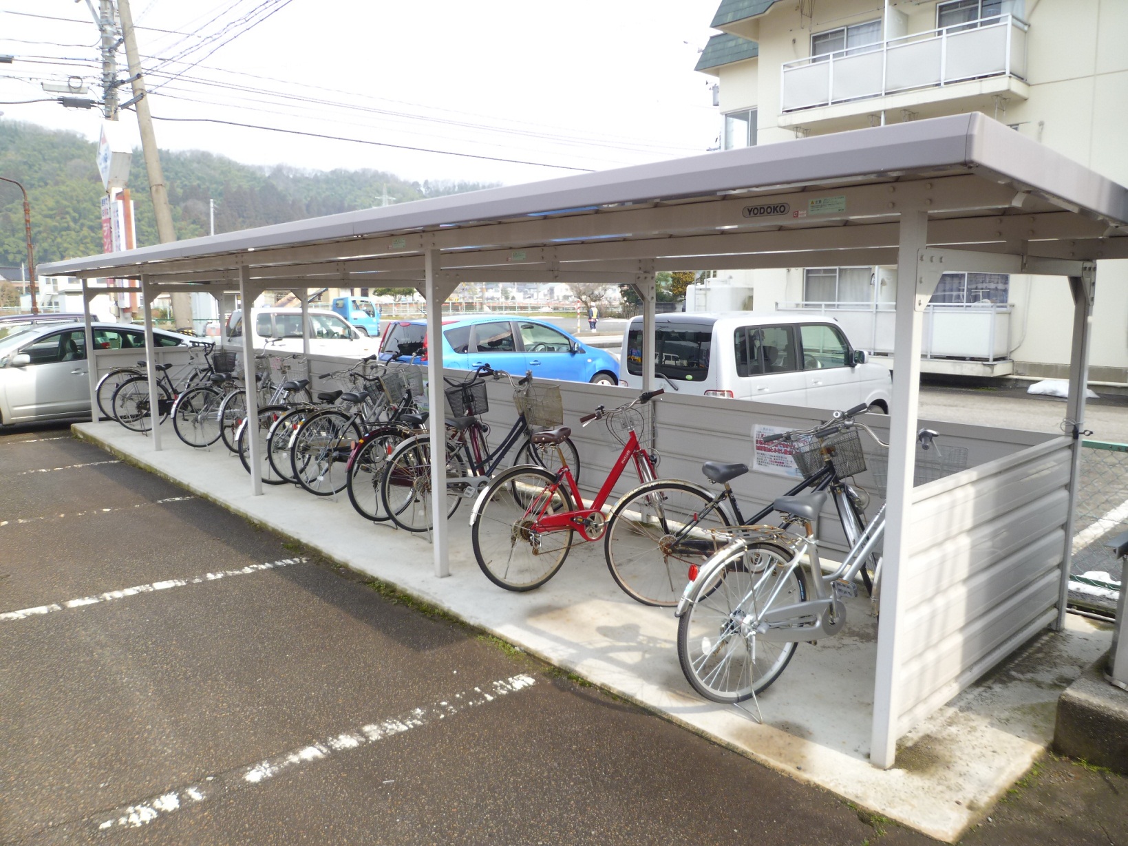 その他設備　入居者様専用の自転車置き場です（＾◇＾）