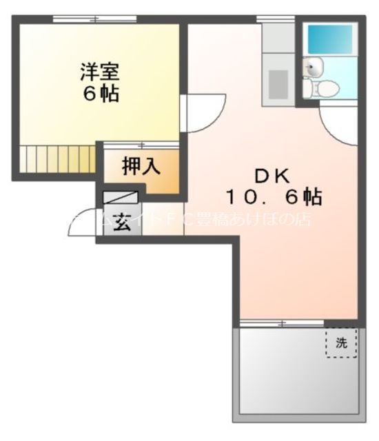 藤沢ハイムの間取り