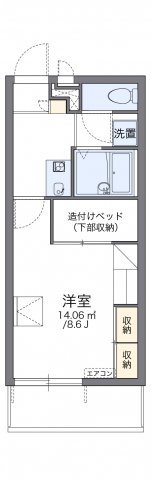 レオパレス屋形の間取り