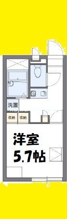 東京都足立区扇１（アパート）の賃貸物件の間取り