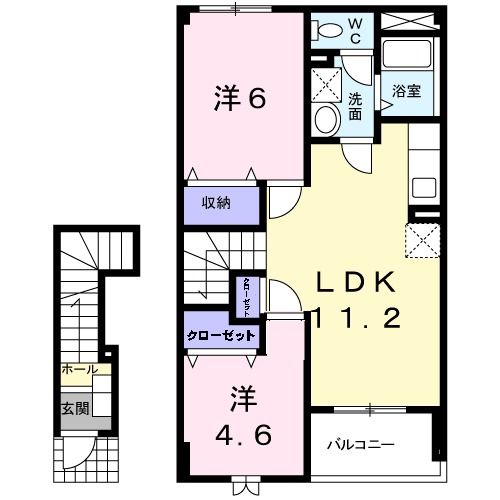 ライラックIIの間取り