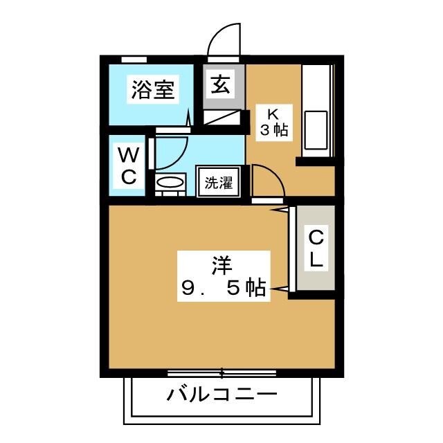 クレア林町の間取り