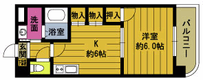 ノースコーポの間取り