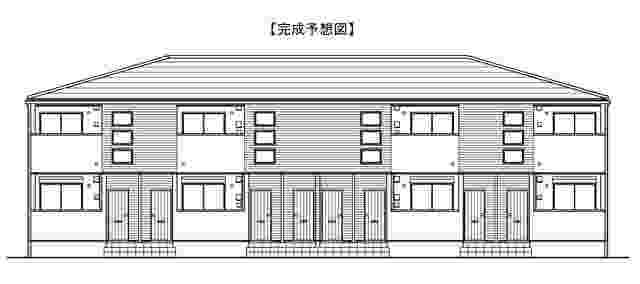 【紫陽花Xの建物外観】