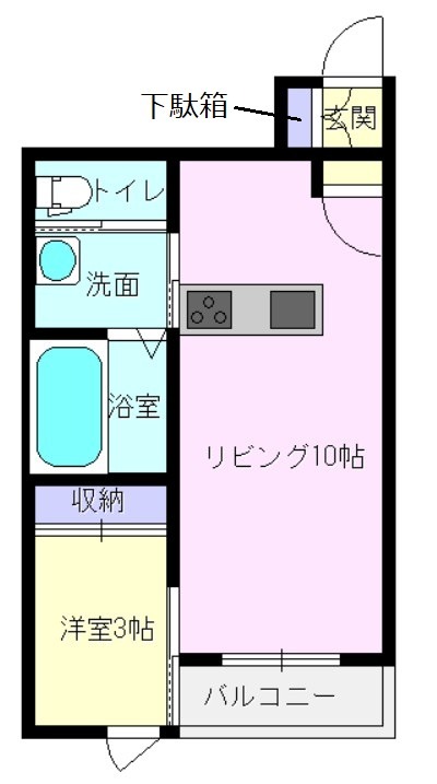 ドルチェ・ヴィータ伊万里Hの間取り