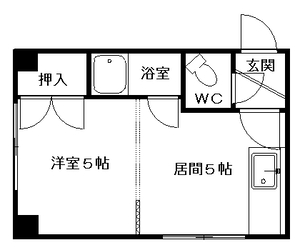 アーバン平岸の間取り