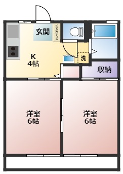 コートアゼリアの間取り