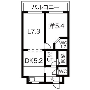 TOMOS APARTMENTS MEITETSU OSATOの間取り