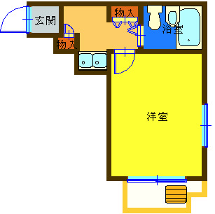 アートイン元住吉の間取り