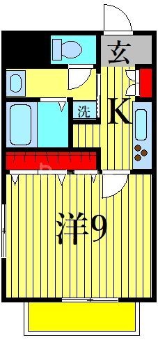 リューデスハイムの間取り