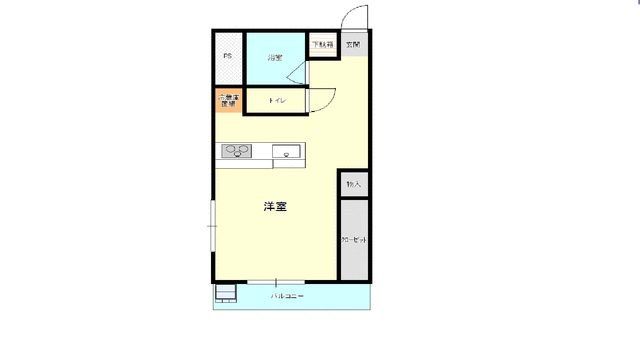 【横浜市青葉区藤が丘のマンションの間取り】