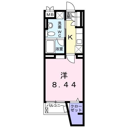 千代田区四番町のマンションの間取り