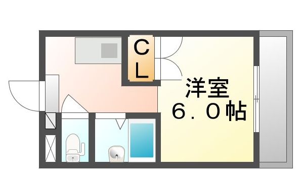 木田郡三木町大字池戸のマンションの間取り