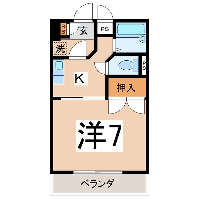 メイリリー幸町の間取り