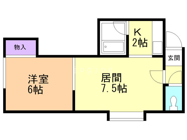 ブレスＫ５２の間取り