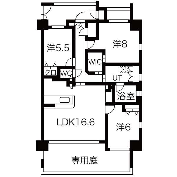 Gran Monsilva　(グランモンシルワ)の間取り