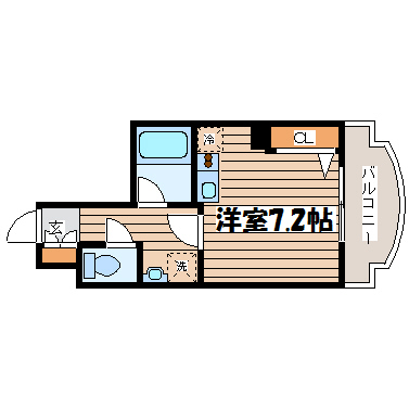 ラポール勾当台の間取り