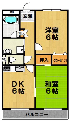 コンセルジュの間取り