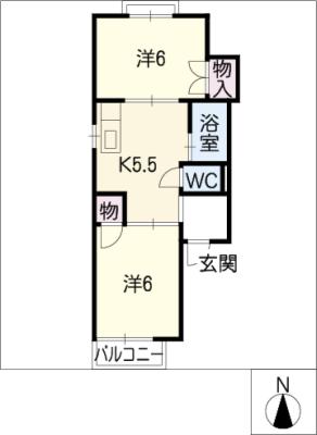 アトウレ那加の間取り