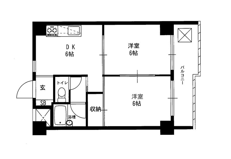 エンブレム城南宮の間取り