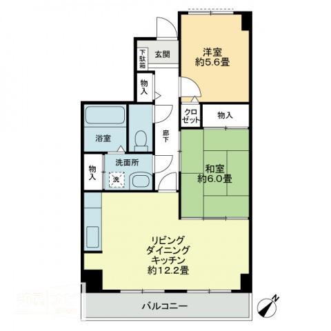 【プラージュ司の間取り】
