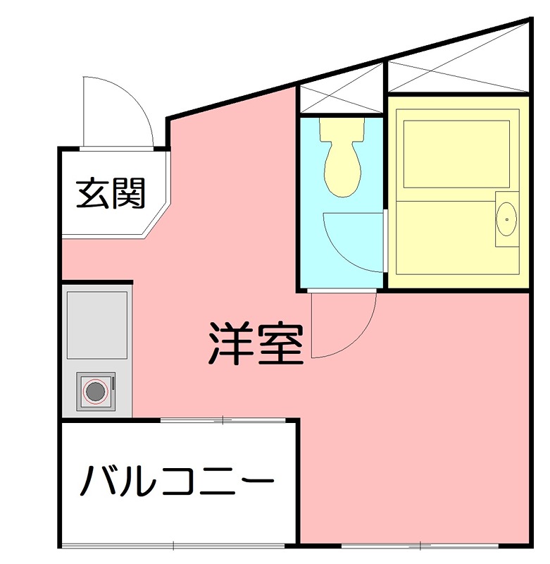 今福ビルの間取り